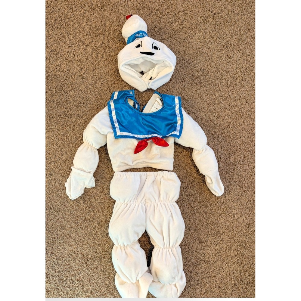 Princess Paradise Ghostbusters Stay Puft Costume Child 18 Months 2 Toddler 3pc